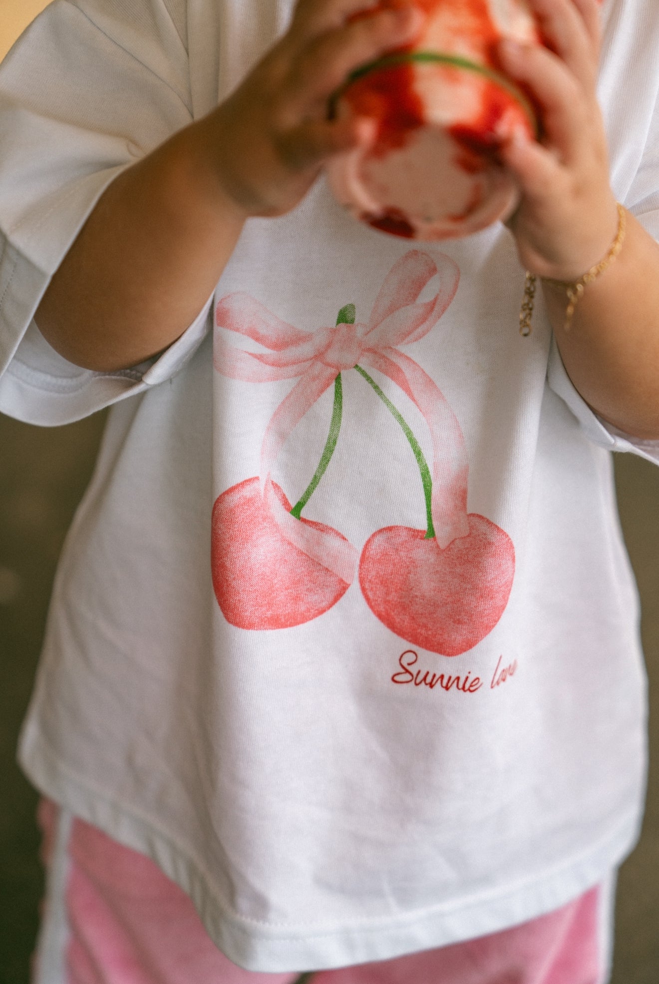 Pastel Cherry Tee