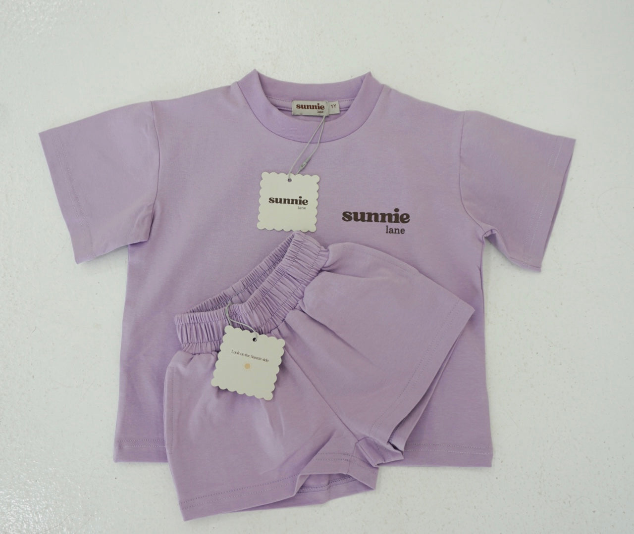 Lilac rise tee