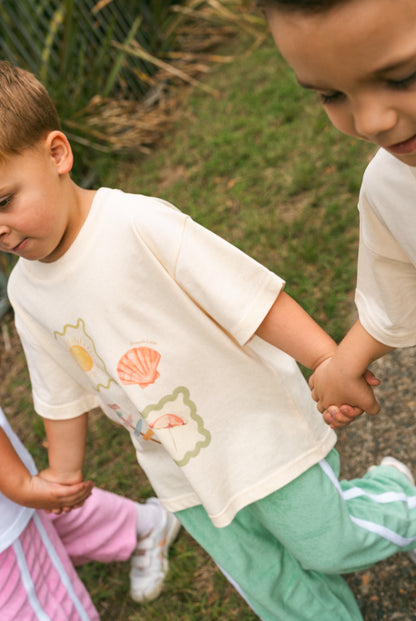 Pastel Palm Tee