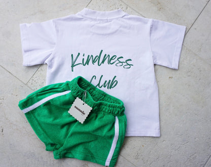 Kindness Club Green shorts